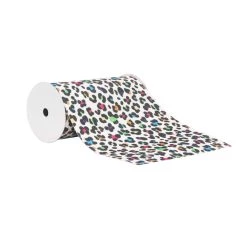 Coupon 💯 12 Pack: 5.375" Faux Fur Glitter Leopard Ribbon by Celebrate It™ ✔️ -Celebrate It Sales Shop 10659004 2 1