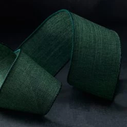 Best deal 😀 2.5" Faux Linen Wired Ribbon by Celebrate It™ Décor 🔥 -Celebrate It Sales Shop 10659010 20