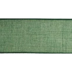 Discount 👍 12 Pack: 2.5" Faux Linen Wired Ribbon by Celebrate It™ Décor 🔥 -Celebrate It Sales Shop 10659010 3 1