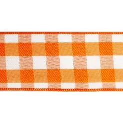 Cheap ⭐ 2.5" Wired Buffalo Check Ribbon by Celebrate It™ Décor ❤️ -Celebrate It Sales Shop 10659012 3
