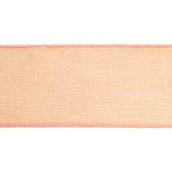 Brand new 👍 2.5" Faux Linen Wired Ribbon by Celebrate It™ Décor 💯 -Celebrate It Sales Shop 10659018 3