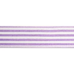 Promo 💯 12 Pack: 1.5" Faux Linen Wired Thin Striped Ribbon by Celebrate It™ Décor 🔔 -Celebrate It Sales Shop 10659022 3 1
