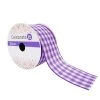 Deals 😉 2.5" Gingham Wired Ribbon by Celebrate It™ Décor 🤩