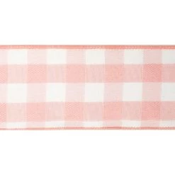 Wholesale 🛒 2.5" Gingham Wired Ribbon by Celebrate It™ Décor 🧨 -Celebrate It Sales Shop 10659028 3