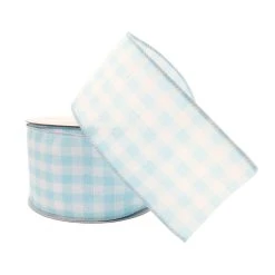 Cheapest ⭐ 2.5" Gingham Wired Ribbon by Celebrate It™ Décor 🎁 -Celebrate It Sales Shop 10659029 2