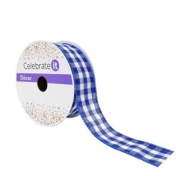 Best deal ✨ 1.5" Gingham Wired Ribbon by Celebrate It™ Décor 👍