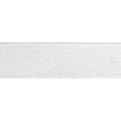 Outlet 🧨 1.5" White Faux Burlap Wired Ribbon by Celebrate It™ 😀 -Celebrate It Sales Shop 10659061 3