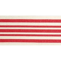 Top 10 🎁 12 Pack: 2.5" Stripe Faux Cotton Wired Ribbon by Celebrate It™ 😀 -Celebrate It Sales Shop 10659064 3 1