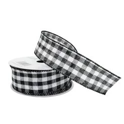 Deals ❤️ 12 Pack: 1.5" Gingham Wired Ribbon by Celebrate It™ Décor 🔥 7 Deals ❤️ 12 Pack: 1.5" Gingham Wired Ribbon by Celebrate It™ Décor 🔥 -Celebrate It Sales Shop 10659084 2 1