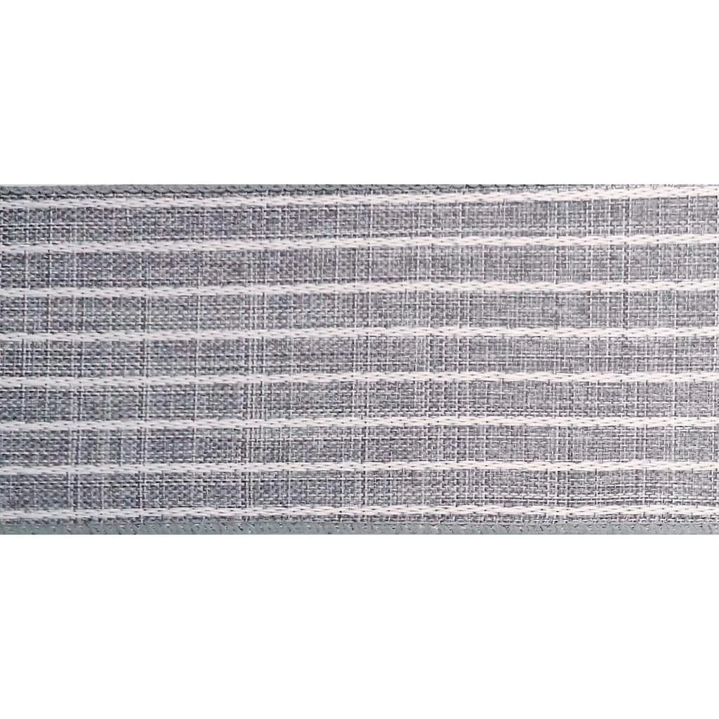 Best reviews of 😀 2.5" Faux Linen Wired Pinstripe Ribbon by Celebrate It™ Décor 😀 3 Best reviews of 😀 2.5" Faux Linen Wired Pinstripe Ribbon by Celebrate It™ Décor 😀 - Image 3