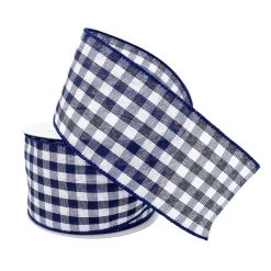 Outlet 🔔 12 Pack: 2.5" Gingham Wired Ribbon by Celebrate It™ Décor 😉 7 Outlet 🔔 12 Pack: 2.5" Gingham Wired Ribbon by Celebrate It™ Décor 😉 -Celebrate It Sales Shop 10659100 2 1