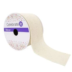 Best deal ✨ 2.5" Muslin Wired Ribbon by Celebrate It™ Décor ✨