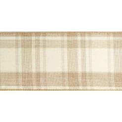 Best deal 🔔 12 Pack: 2.5" Wired Plaid Ribbon by Celebrate It™ Décor 🛒 -Celebrate It Sales Shop 10659103 3 1