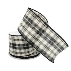 Discount 🔔 2.5" Plaid Wired Ribbon by Celebrate It™ 👍 -Celebrate It Sales Shop 10659111 2