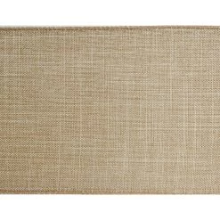 Coupon 🎁 4" Faux Linen Wired Ribbon by Celebrate It™ 🧨 -Celebrate It Sales Shop 10659115 3