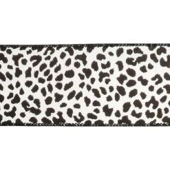 Flash Sale 👏 12 Pack: 2.5" Faux Cotton Wired Leopard Ribbon by Celebrate It™ 👍 -Celebrate It Sales Shop 10659124 3 1
