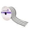 Wholesale 🧨 12 Pack: 2.5" Faux Linen Wired Stripe Ribbon by Celebrate It™ 🌟