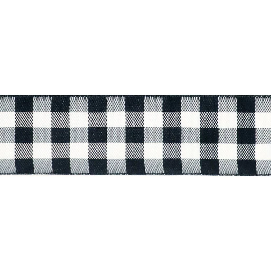 Flash Sale ๐ 12 Pack: 1.5" Taffeta Wired Checker Ribbon by Celebrate It™ 360°™ ๐ 3 Flash Sale ๐ 12 Pack: 1.5" Taffeta Wired Checker Ribbon by Celebrate It™ 360°™ ๐ - Image 3