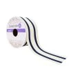 Budget 👏 12 Pack: 1.5" Grosgrain Ticking Striped Ribbon by Celebrate It™ 360°™ 🤩