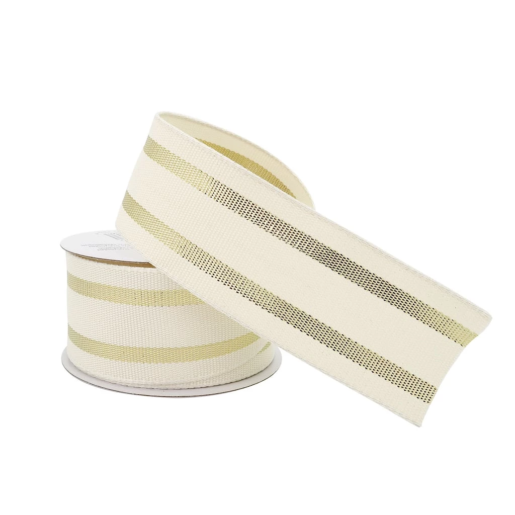 Promo 😍 1.5" Grosgrain Ticking Striped Ribbon by Celebrate It™ 360°™ 💯 4 Promo 😍 1.5" Grosgrain Ticking Striped Ribbon by Celebrate It™ 360°™ 💯 - Image 4