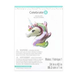 Promo 🎉 6 Pack: Unicorn Foil Balloon by Celebrate It™ 🤩