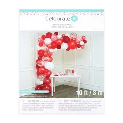 Discount 🔔 6 Pack: Red Garland Balloon Kit by Celebrate It™ ✔️