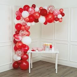 Discount 🔔 6 Pack: Red Garland Balloon Kit by Celebrate It™ ✔️ -Celebrate It Sales Shop 10663092 4 1