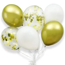 New 🌟 12 Pack: Gold Balloon Bouquet Kit by Celebrate It™ ⌛ -Celebrate It Sales Shop 10663093 4 1