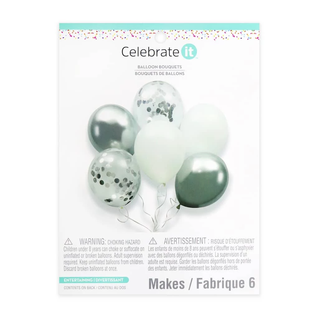 Top 10 ๐ Silver Balloon Bouquet Kit by Celebrate It™ ๐ 1 Top 10 ๐ Silver Balloon Bouquet Kit by Celebrate It™ ๐