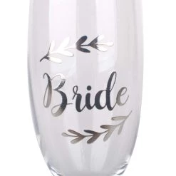 Best Pirce 🧨 6 Pack: Silver Bride Toasting Flute by Celebrate It™ 👏 -Celebrate It Sales Shop 10663119 4 1