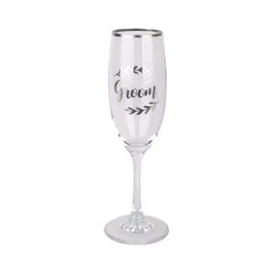Budget 😍 Silver Groom Toasting Flute by Celebrate It™ 🔔