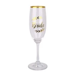 Best deal 💯 6 Pack: Gold Bride Toasting Flute by Celebrate It™ 🥰