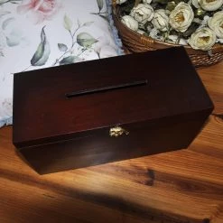 Wholesale 😍 Espresso Card Box by Celebrate It™ ⌛ -Celebrate It Sales Shop 10663129 4