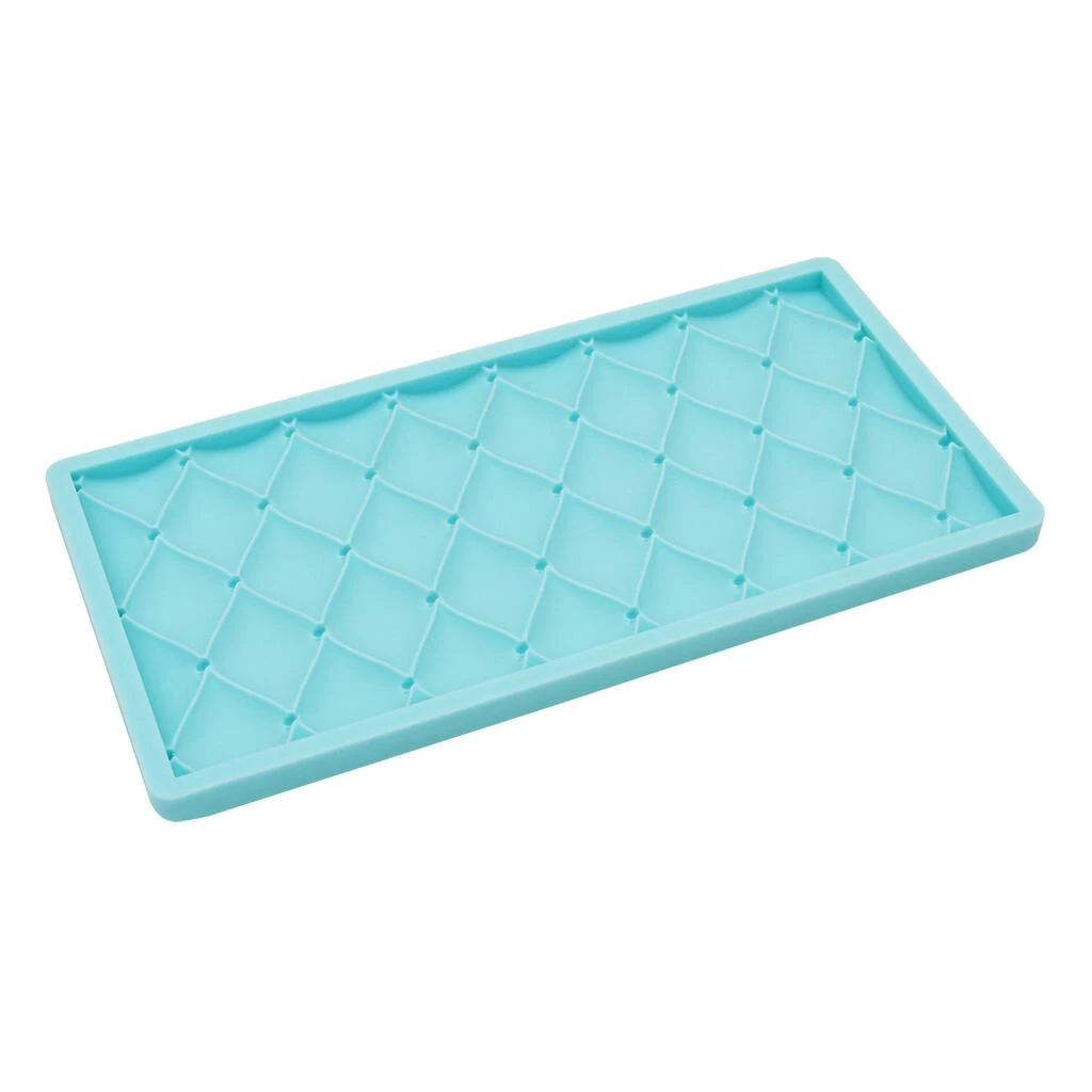 Budget 😀 Elegant Quilt Pattern Silicone Fondant Mold by Celebrate It® 🤩 2 Budget 😀 Elegant Quilt Pattern Silicone Fondant Mold by Celebrate It® 🤩 - Image 2