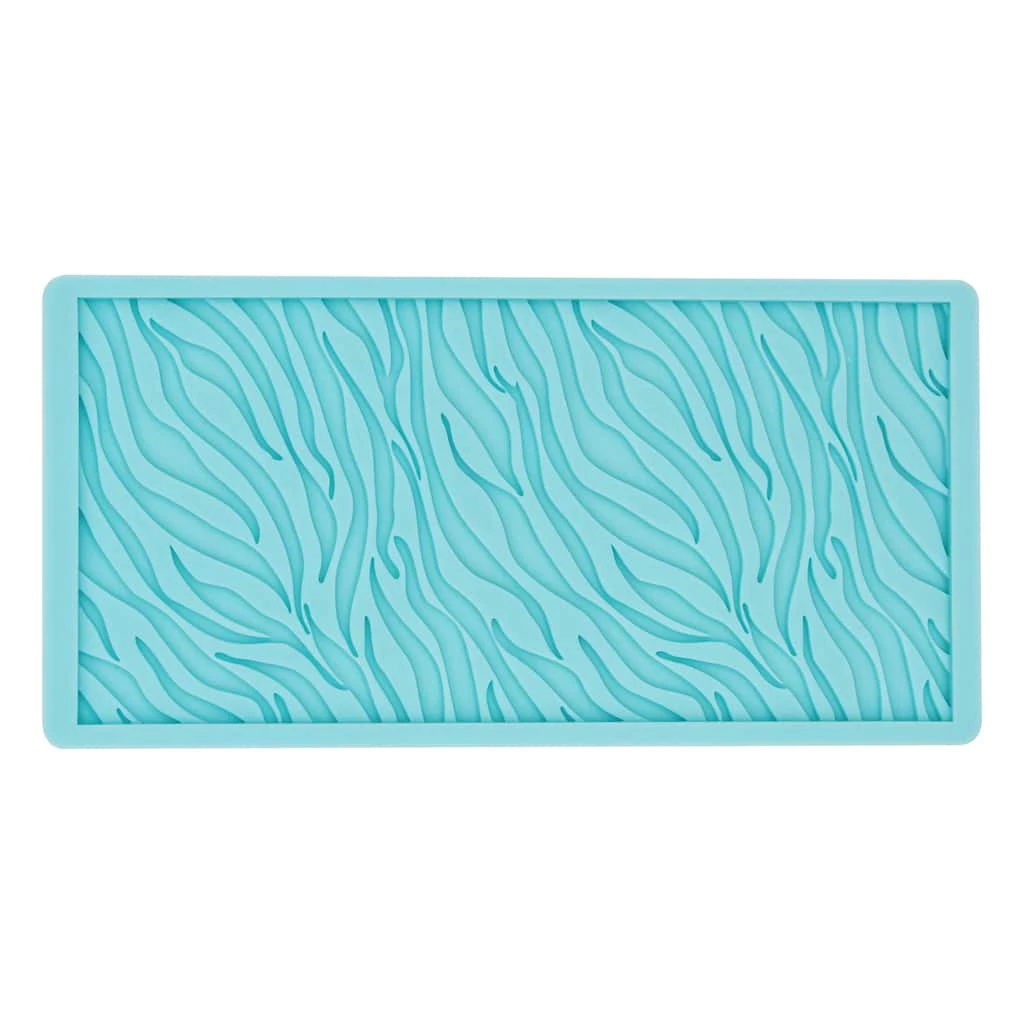 Budget 🛒 Zebra Pattern Silicone Fondant Mold by Celebrate It® ⌛ 1 Budget 🛒 Zebra Pattern Silicone Fondant Mold by Celebrate It® ⌛