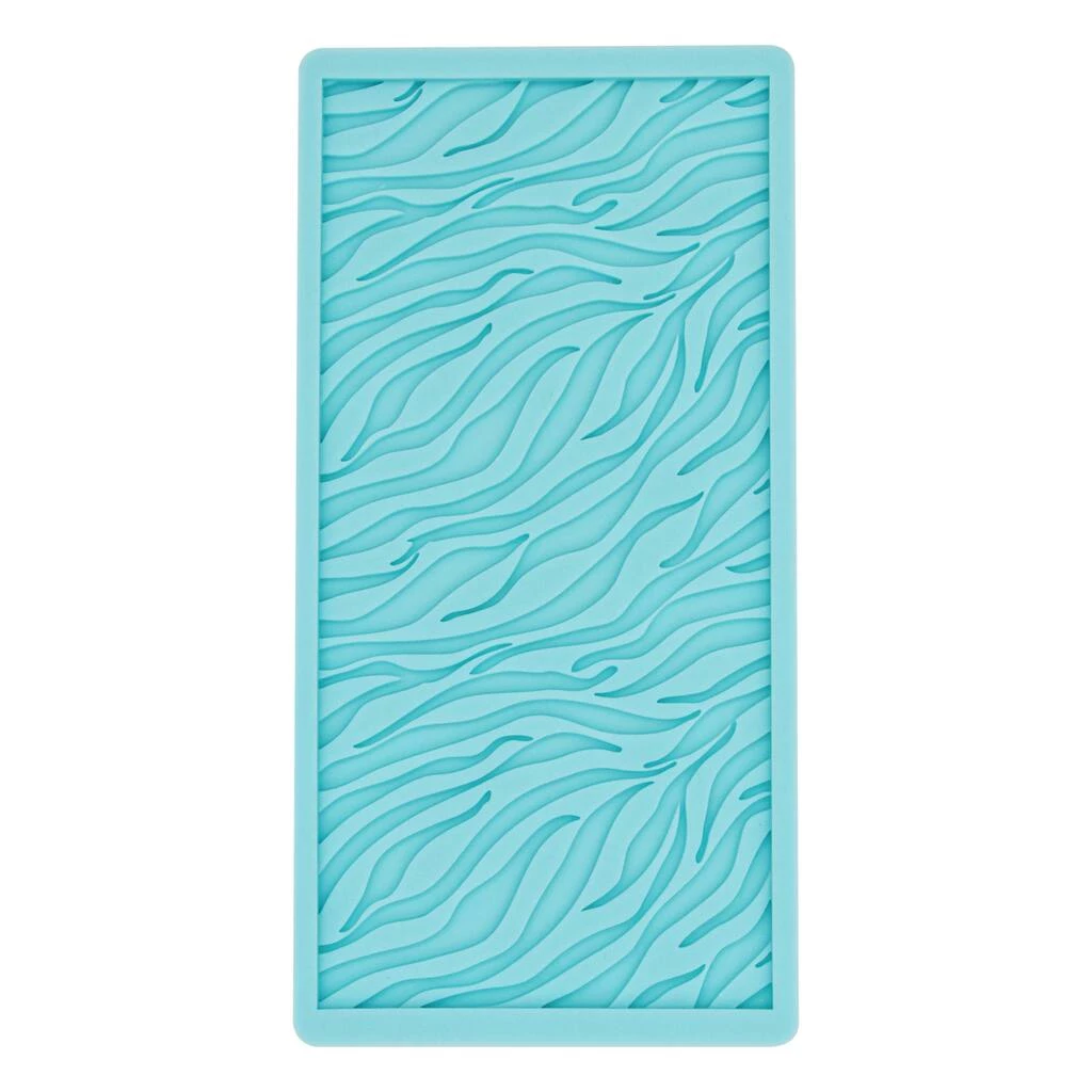 Budget 🛒 Zebra Pattern Silicone Fondant Mold by Celebrate It® ⌛ 2 Budget 🛒 Zebra Pattern Silicone Fondant Mold by Celebrate It® ⌛ - Image 2