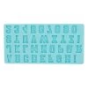 Budget 🔥 6 Pack: Varsity Font Silicone Fondant Mold by Celebrate It® 🎁