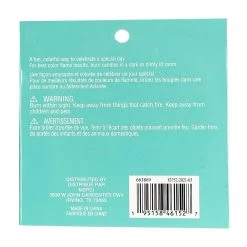 Top 10 ✔️ Printed Pastel Color Flame Candles by Celebrate It® 🧨 -Celebrate It Sales Shop 10663869 4
