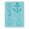 Budget 😉 Ocean Life Silicone Fondant Mold by Celebrate It® ❤️