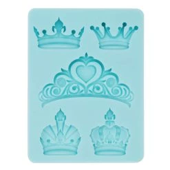Buy 💯 Crowns Silicone Fondant Mold by Celebrate It® 🛒