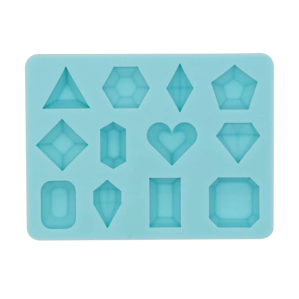 Outlet 🛒 6 Pack: Jewels Silicone Fondant Mold by Celebrate It® ✨ 1 Outlet 🛒 6 Pack: Jewels Silicone Fondant Mold by Celebrate It® ✨