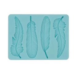 Best deal 🎉 6 Pack: Feathers Silicone Fondant Mold by Celebrate It® 🔔