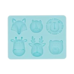 Best deal 😍 Animal Faces Silicone Fondant Mold by Celebrate It® 😀
