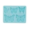 Outlet 👍 6 Pack: Butterflies Silicone Fondant Mold by Celebrate It® 😀