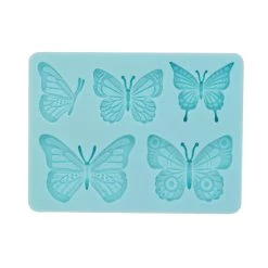 Outlet 👍 6 Pack: Butterflies Silicone Fondant Mold by Celebrate It® 😀