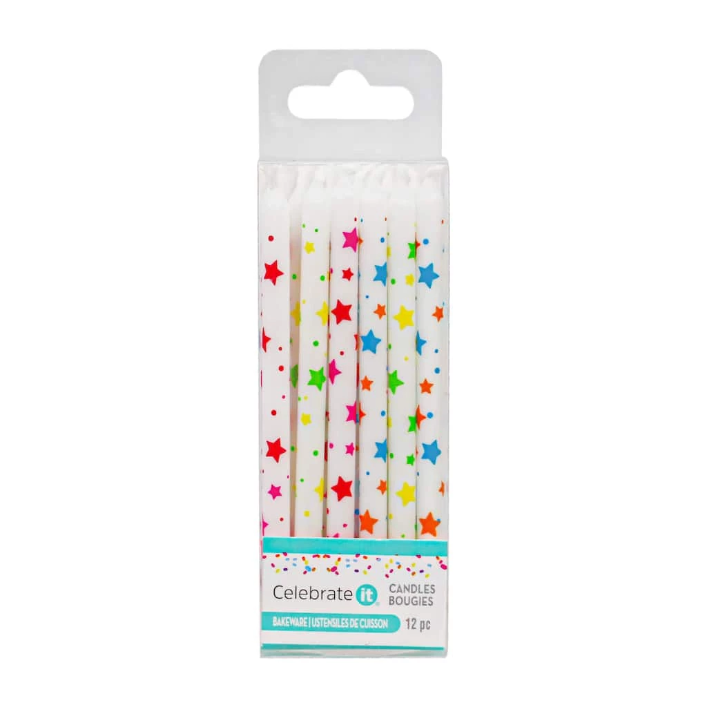 Discount 💯 Multicolored Stars 🥳 Birthday Candles by Celebrate It™ 🥰 3 Discount 💯 Multicolored Stars 🥳 Birthday Candles by Celebrate It™ 🥰 - Image 3
