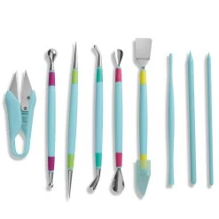Wholesale 🧨 6 Pack: Fondant Modeling 10 Piece Tool Kit by Celebrate It® 😉 -Celebrate It Sales Shop 10664579 3 1