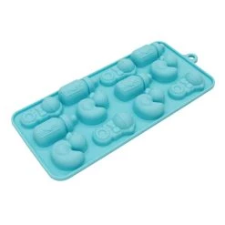 Best Sale 🔔 6 Pack: Rattle, Bottle & Duck Silicone 🍬 Candy Mold by Celebrate It™ ✨ -Celebrate It Sales Shop 10664622 3 1