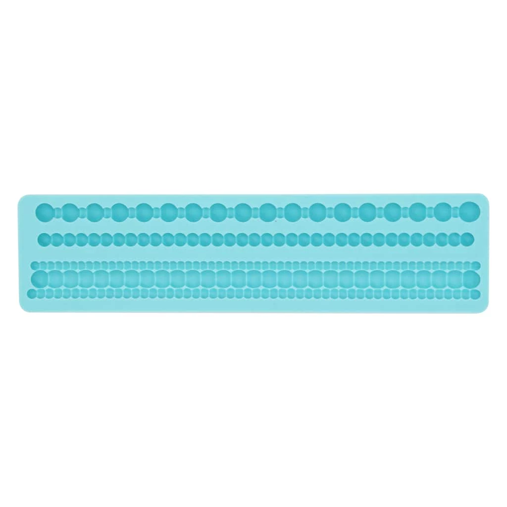 Deals ๐ 6 Pack: Pearls Silicone Fondant Border Mold by Celebrate It® ๐ 1 Deals ๐ 6 Pack: Pearls Silicone Fondant Border Mold by Celebrate It® ๐