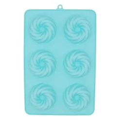 New 😍 6 Pack: Swirl Fluted Silicone Treat Mold by Celebrate It™ 👍